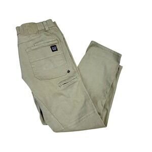 Carlos Ray Slim Fit Tactical Pants Mens 36x32 Olive Green Cotton Blend